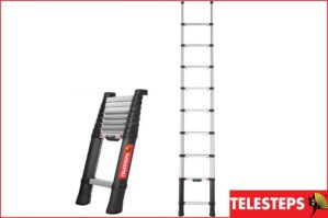 TELESTEPS Teleskopleiter Prime Line, 300 cm, 9 Stufen