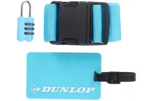 DUNLOP travel Gepäck-Set, 3-teilig, blau